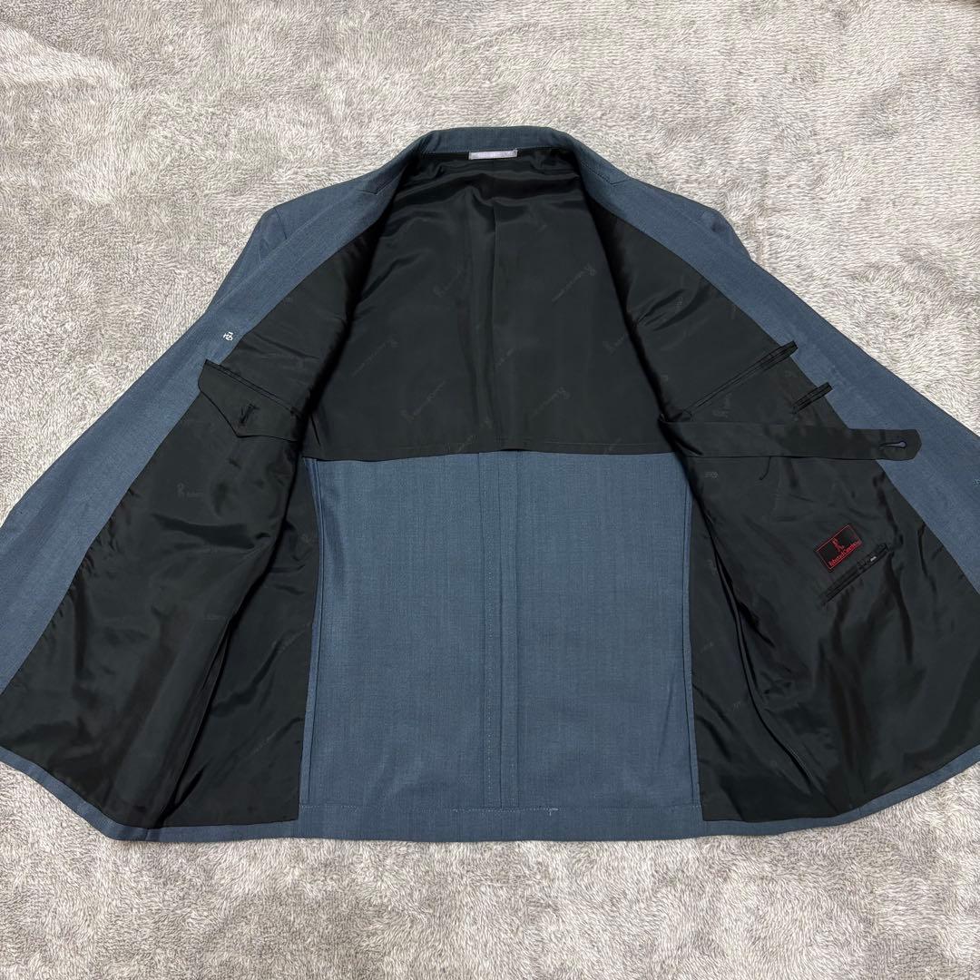 ロベルタディカメリーノ ダブル テーラードジャケット モヘア カシミヤ XL