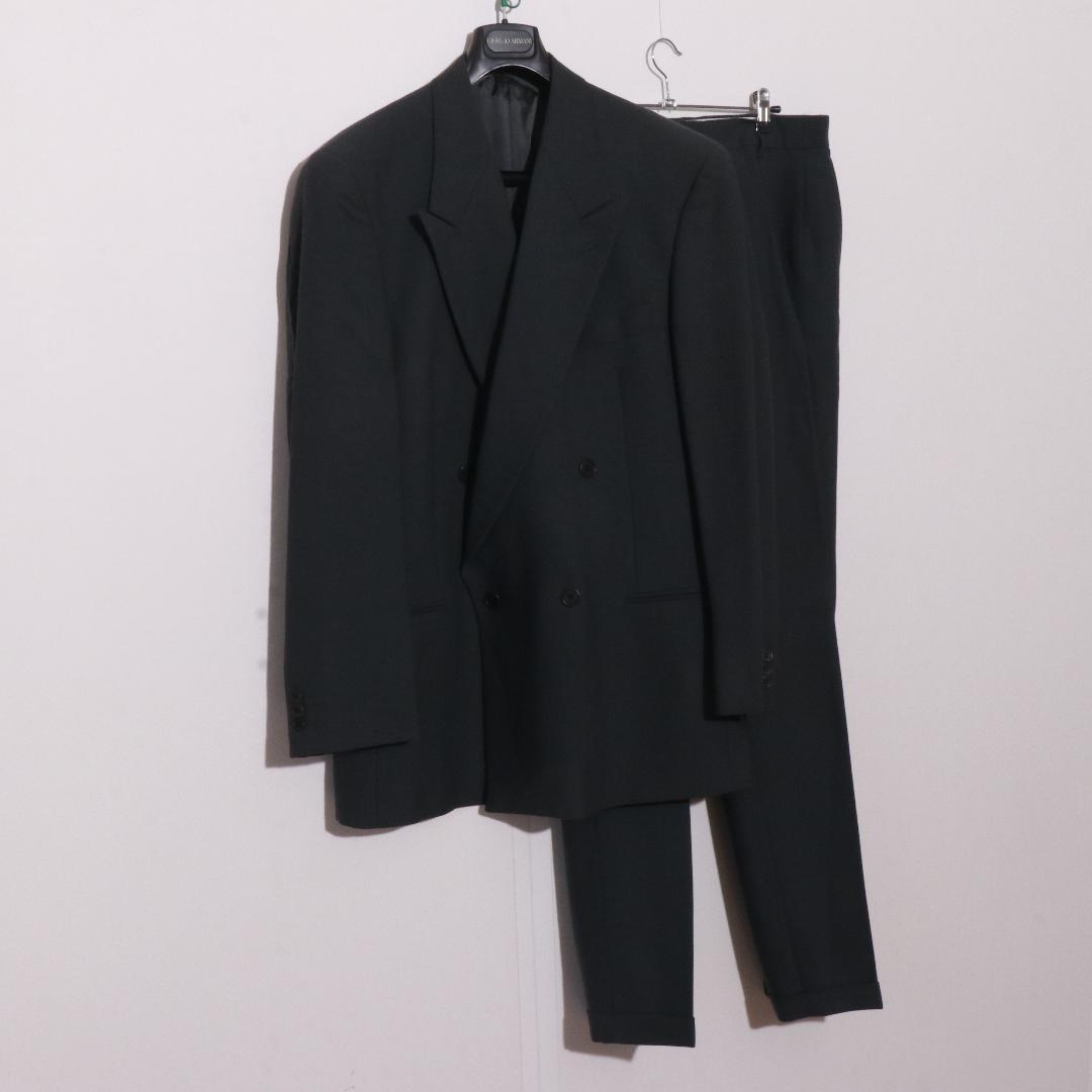 美品GIORGIO ARMANI セットアップ テーラードジャケット スラックス