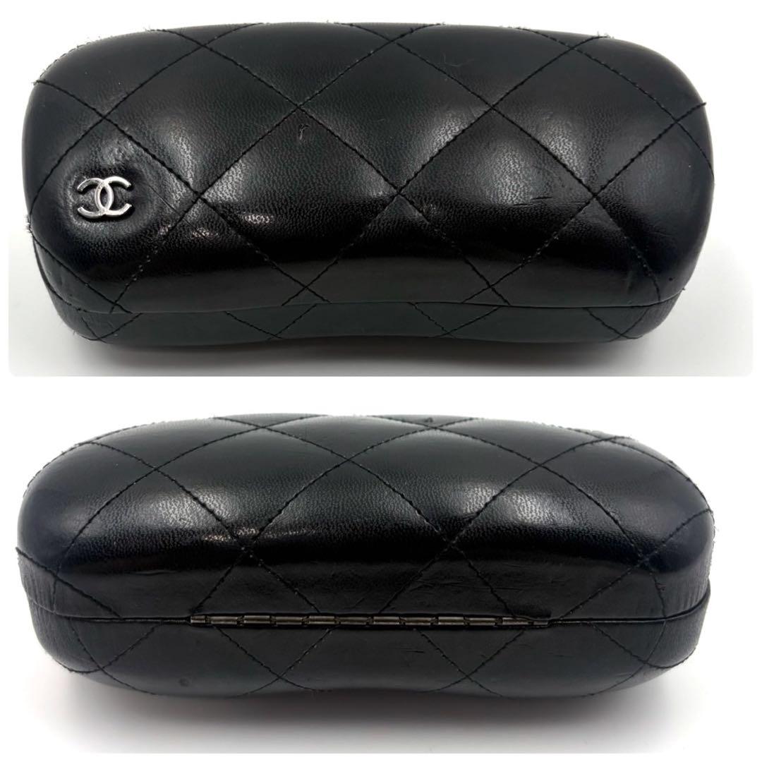 CHANEL シャネル サングラス ココマーク サイドロゴ ブラック ケース付き