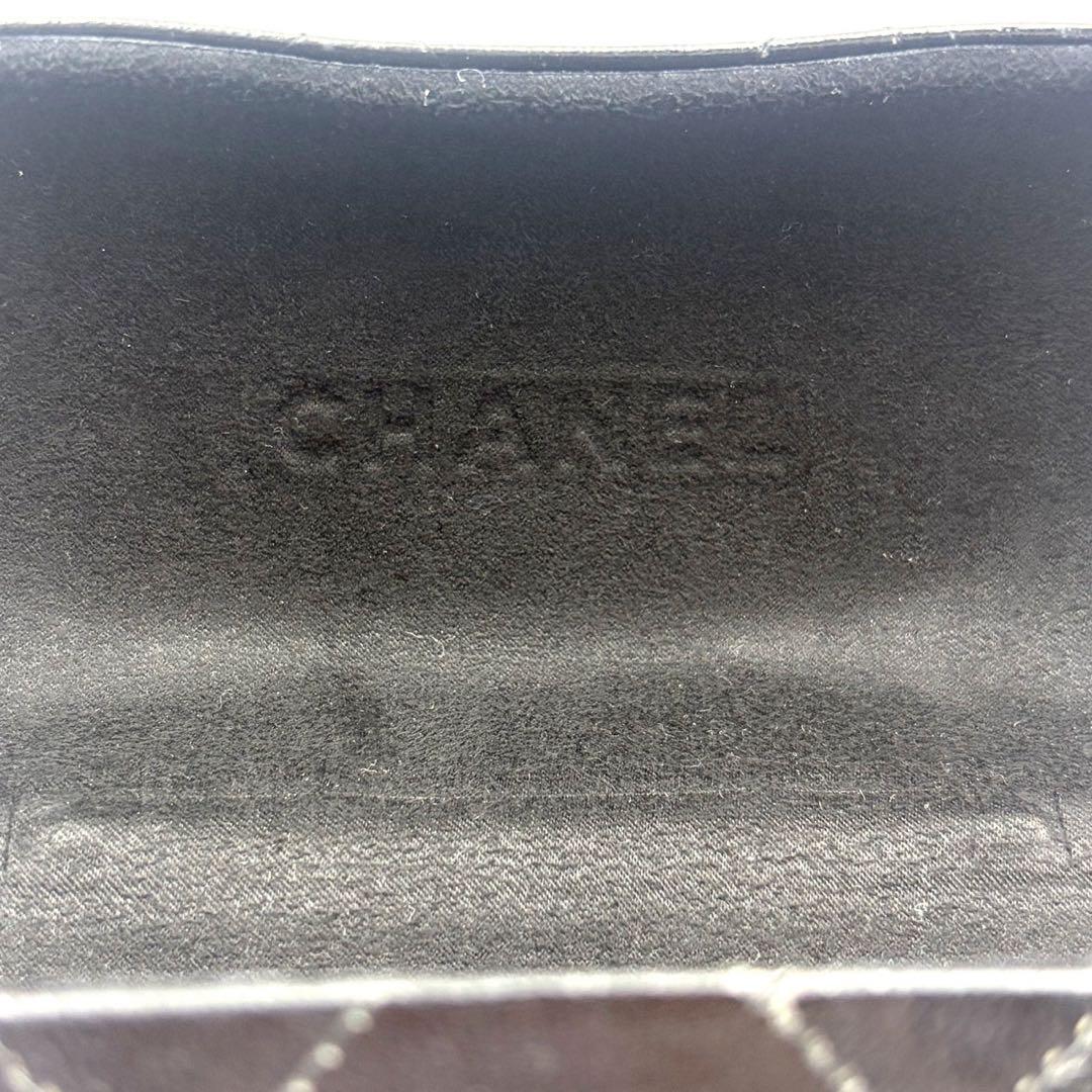 CHANEL シャネル サングラス ココマーク サイドロゴ ブラック ケース付き