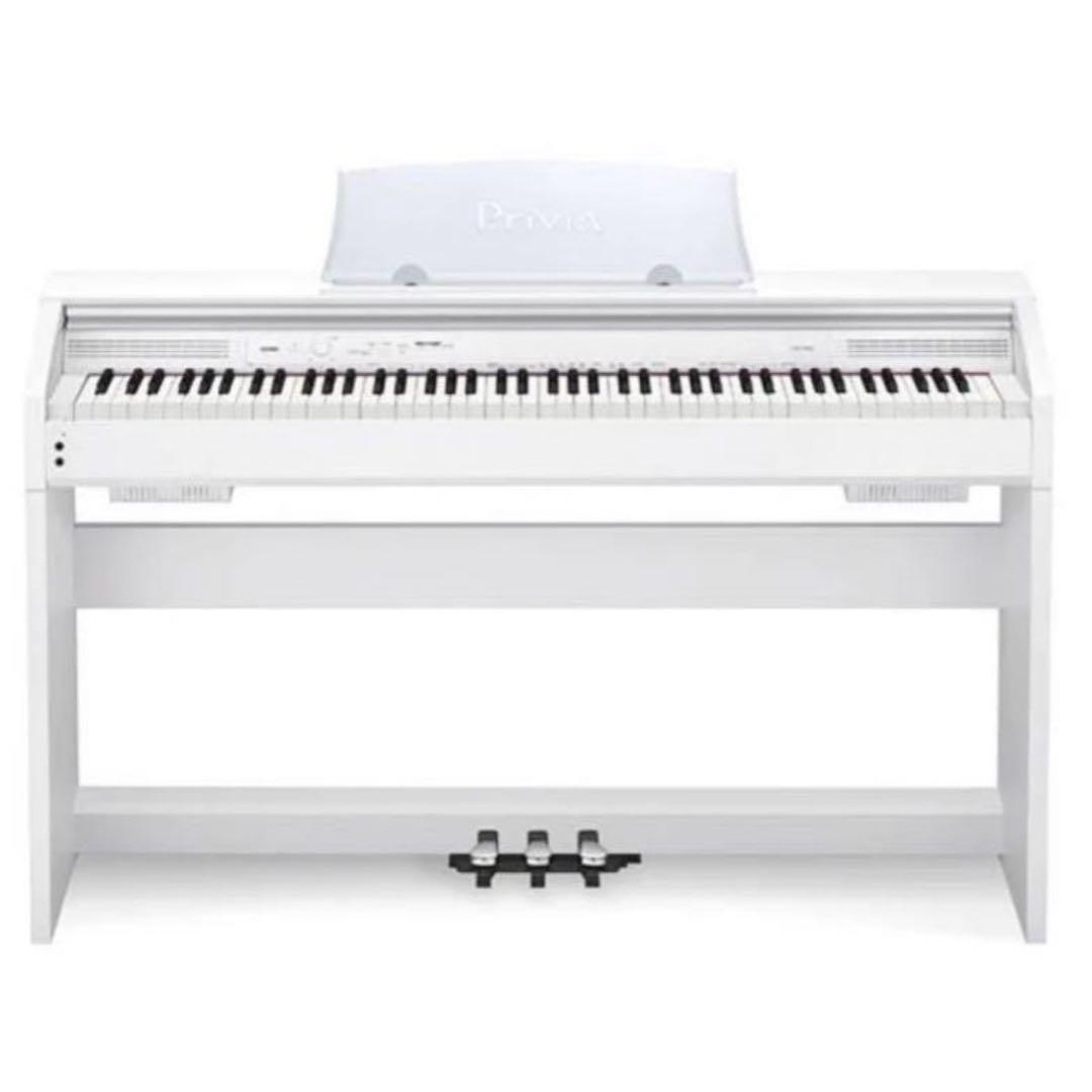 ホワイト PriviA 電子ピアノ PX-750 プリヴィア プリビアCASIO