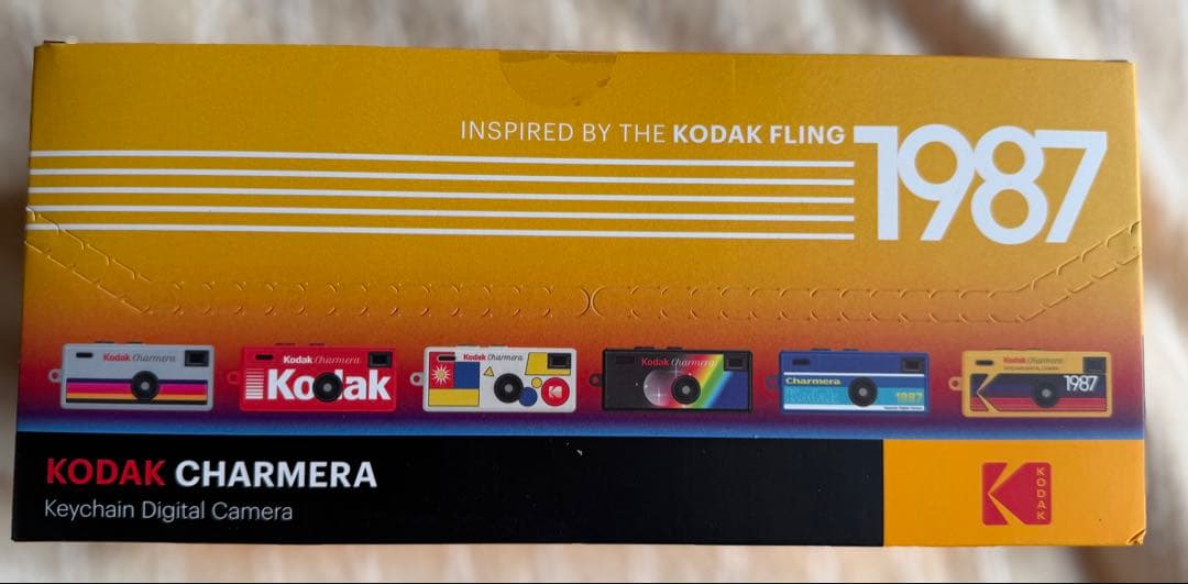 6個セット新品Kodak Charmera キーチェーンデジタルカメラ
