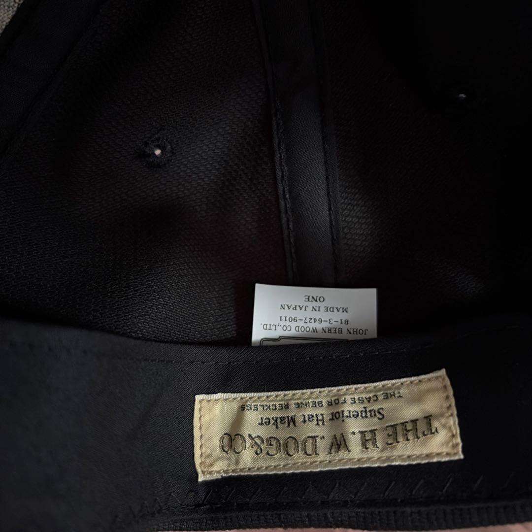 帽子 THE H.W. DOG&CO. TWO TONE CAP BLK