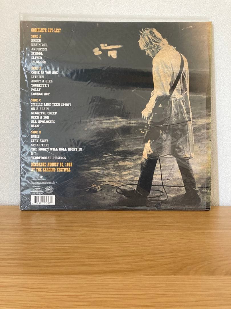 Nirvana / Live at Reading USオリジナル盤