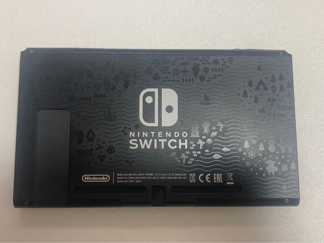 NintendoSwitchどうぶつの森本体&キャリングケースたぬきアロハ柄