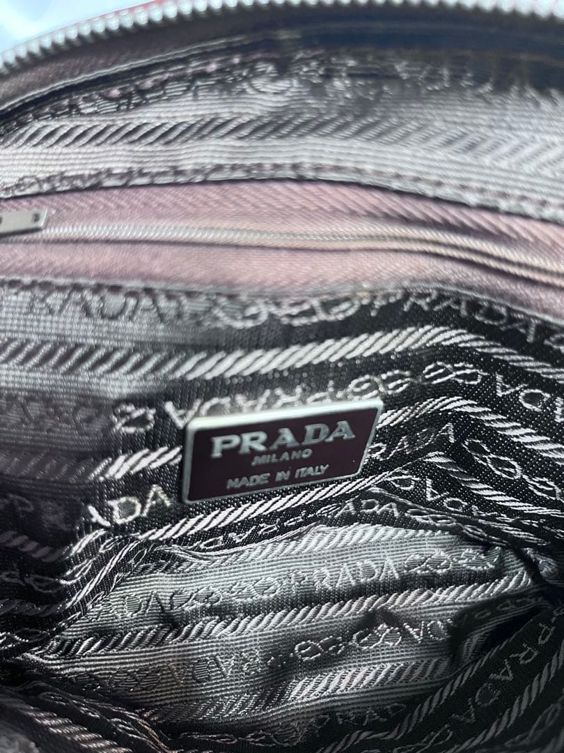 PRADA 革　ウエストバッグ