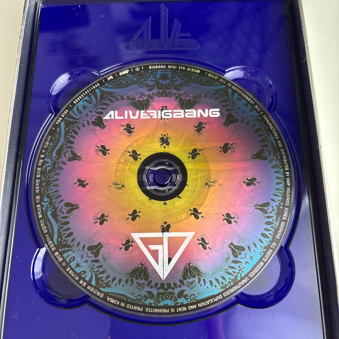 BIGBANG 韓国盤 ALIVE CD (G-DRAGON version)