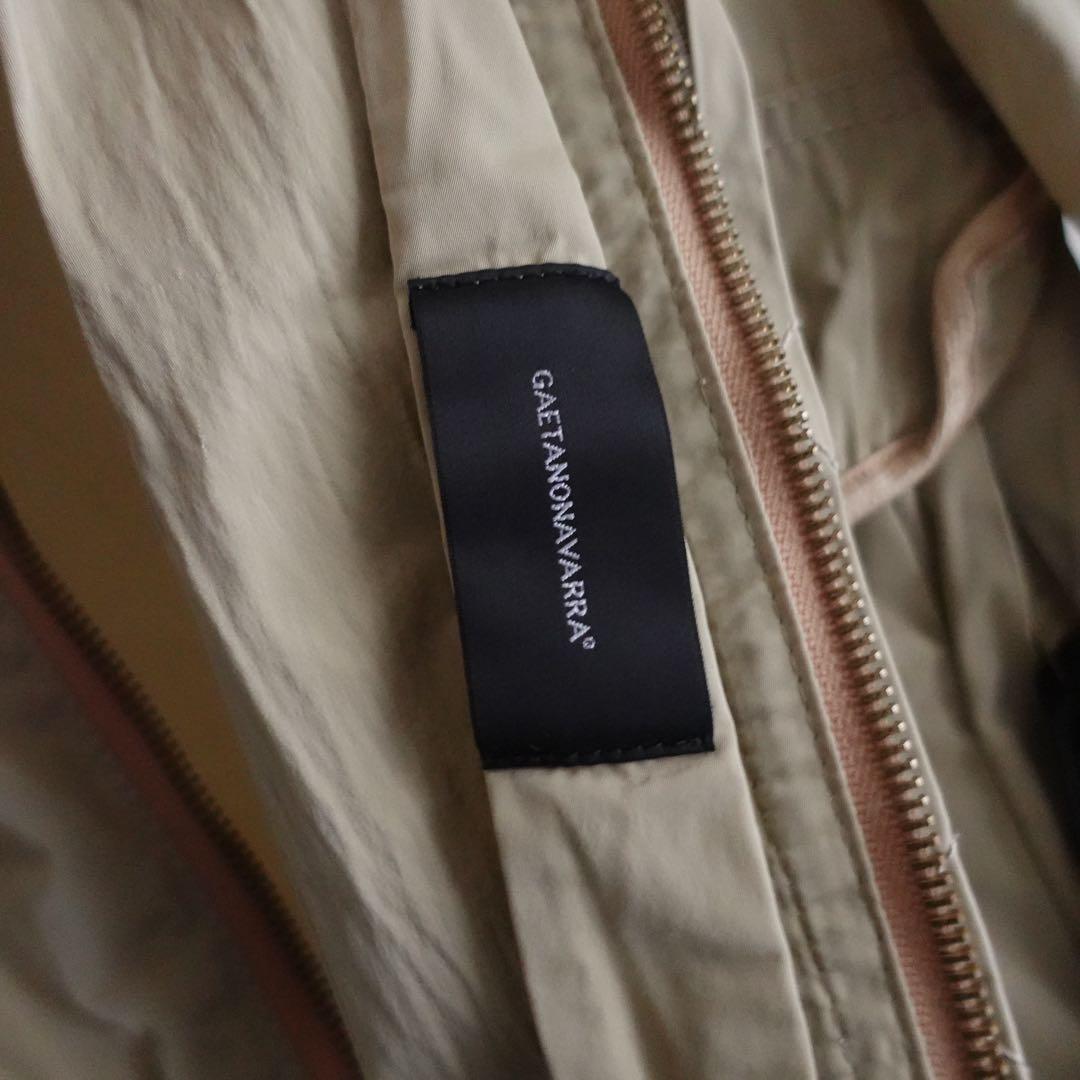 【イタリア製】GAETANONAVARRA Gimmick Blouson 46