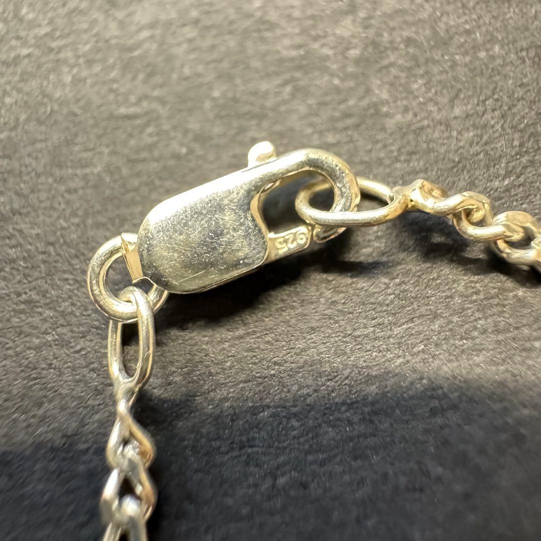 【長め 70㎝】フィガロチェーンネックレス silver925