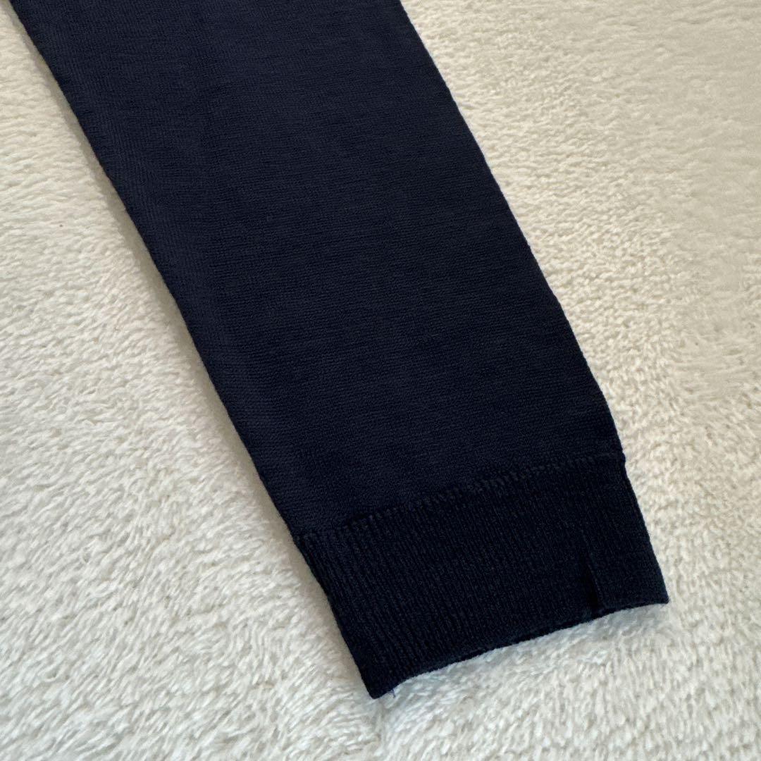 新品 フレッドペリー × ジョンスメドレー ポロシャツ 長袖 ネイビー 春夏秋