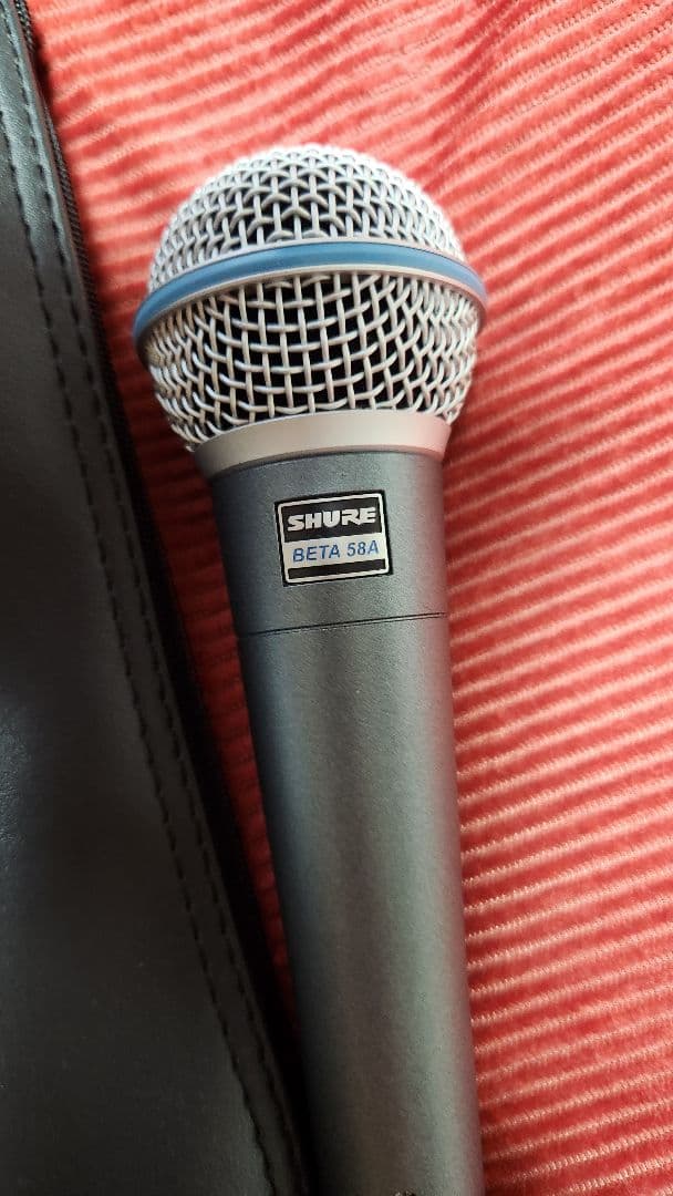 SHURE BETA 58A ダイナミックマイク 専用ケース付き