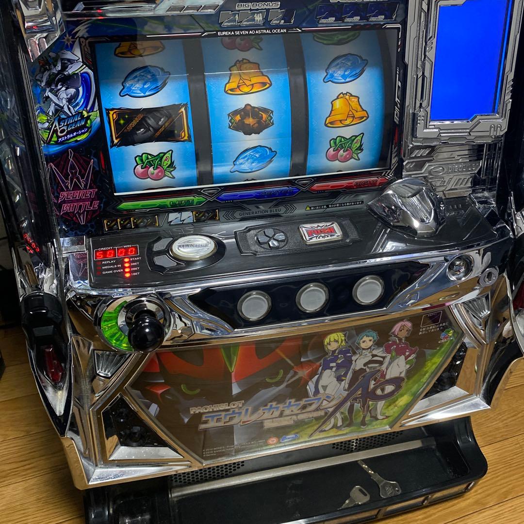 【引き取り専用 埼玉県】実機 A-SLOT 偽物語 不要機 カウンター付