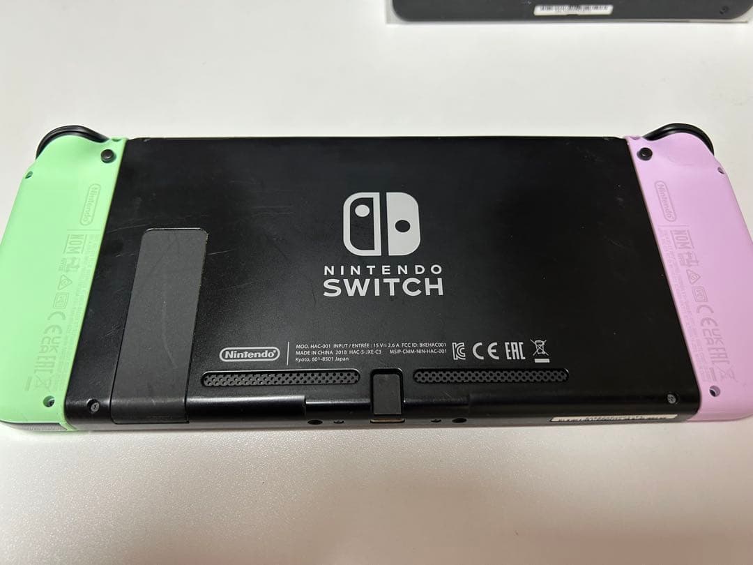 Nintendo Switch 本体　ピンク/グリーン　プロコン付き