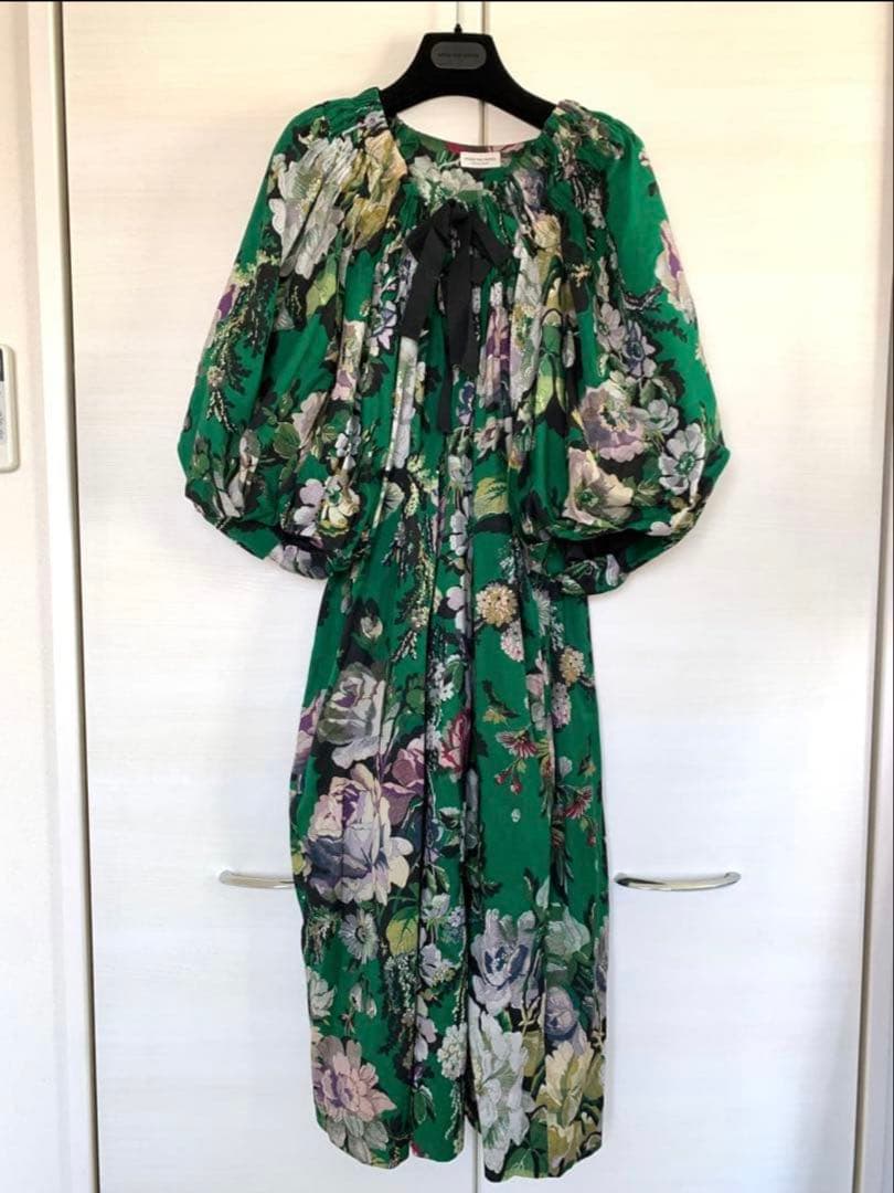 20SS DRIES VAN NOTEN 花柄ワンピース