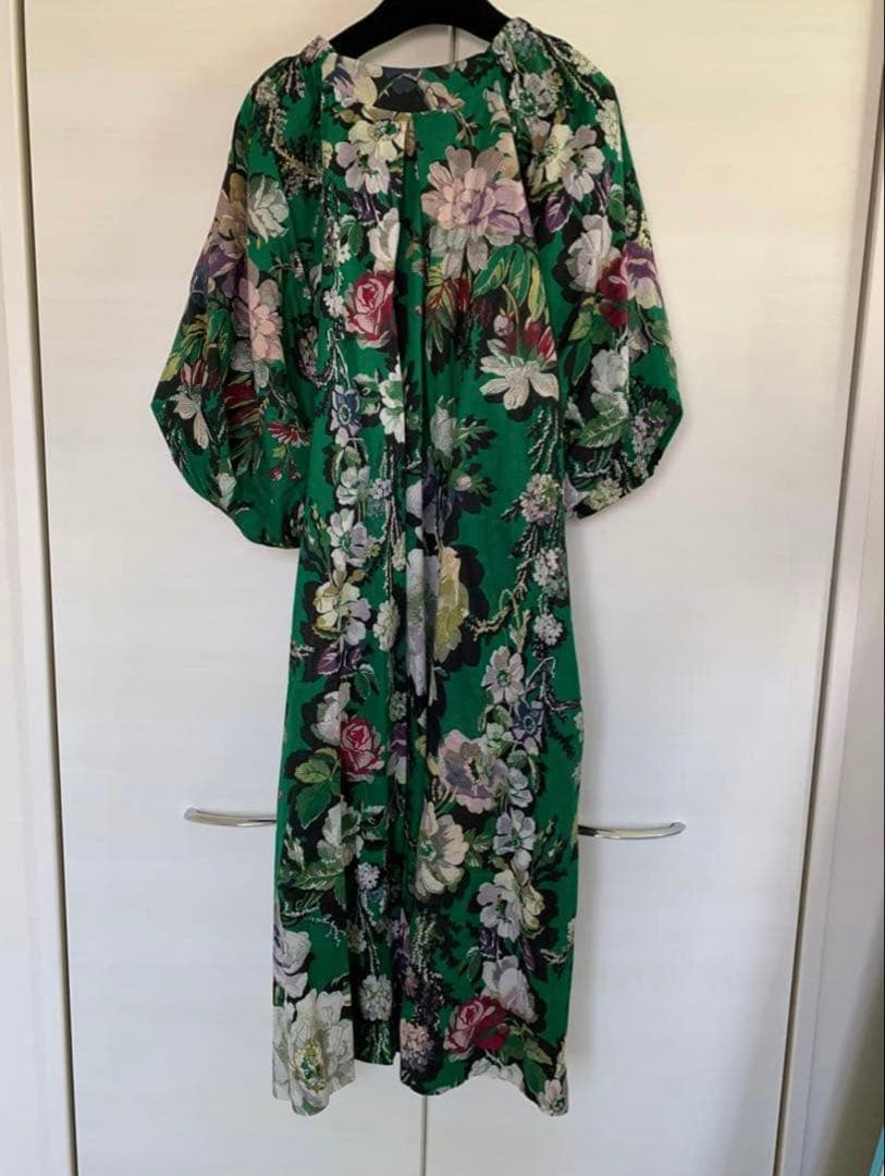 20SS DRIES VAN NOTEN 花柄ワンピース