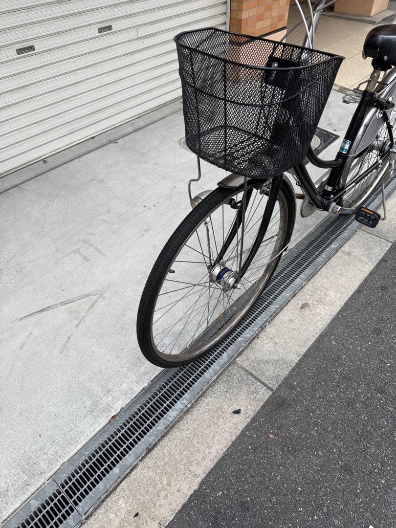 218 自転車 大阪市 【引取り限定】 27インチ 美品 変速付き