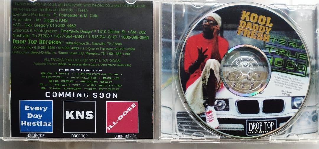 洋楽 KOOL DADDY FRESH/It's all true 2000 1512