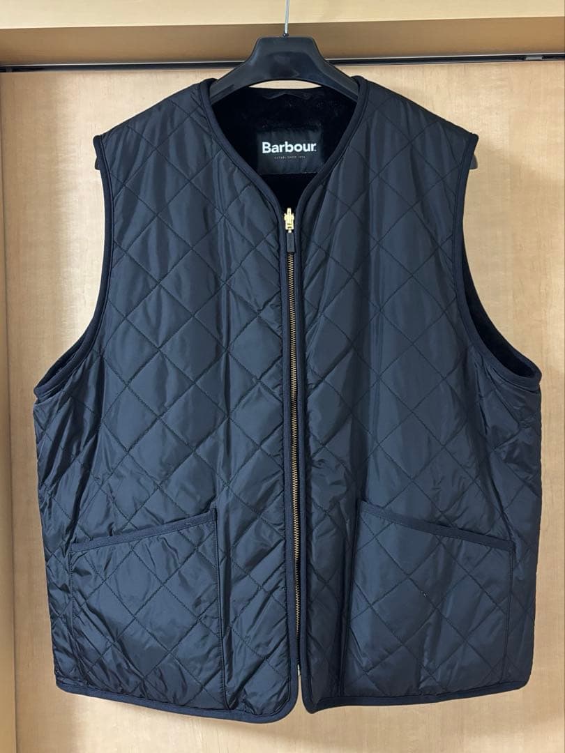 バブアー ベスト ファー キルティング リバーシブル Barbour バヴアー