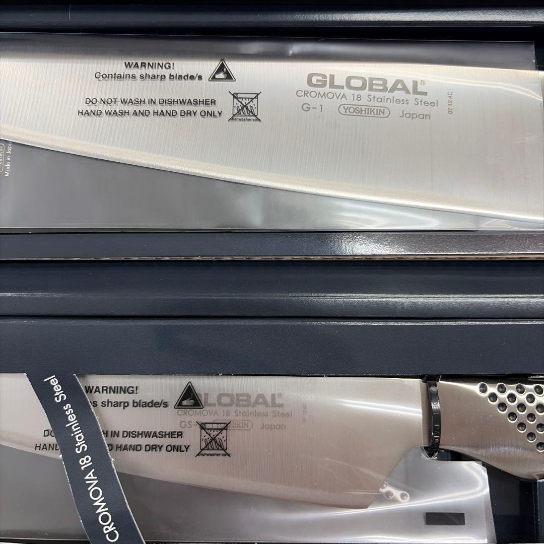最終価格 新品未使用品GLOBA 包丁セット 4本セット＋シャープナー