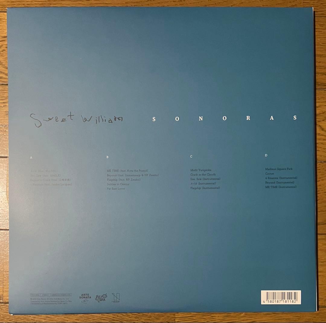 邦楽 Sweet Williams Sonoras LP