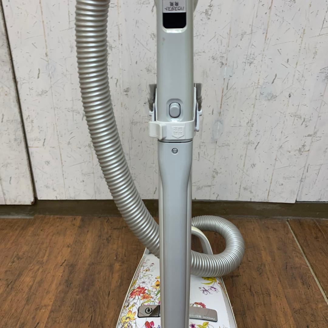B-壁 【希少・花柄】Panasonic 紙パック式掃除機 エコナビ搭載