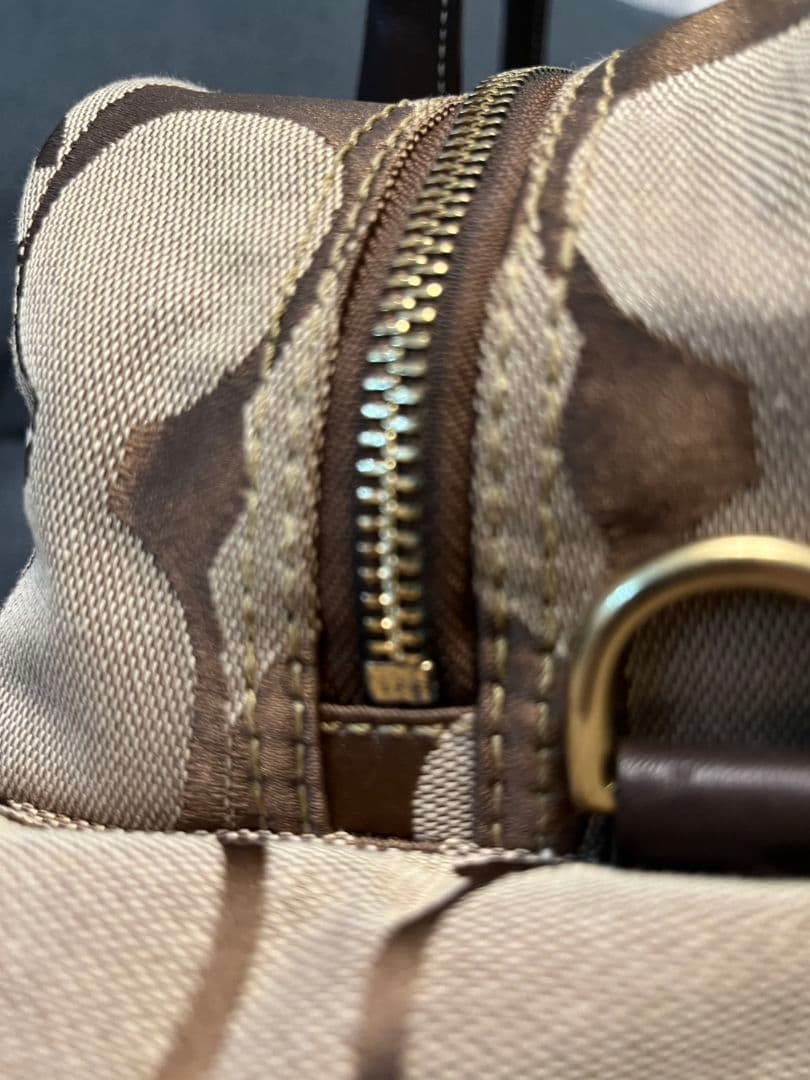 【美品】COACH ボストンバッグ ロゴ