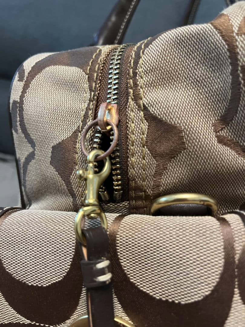 【美品】COACH ボストンバッグ ロゴ