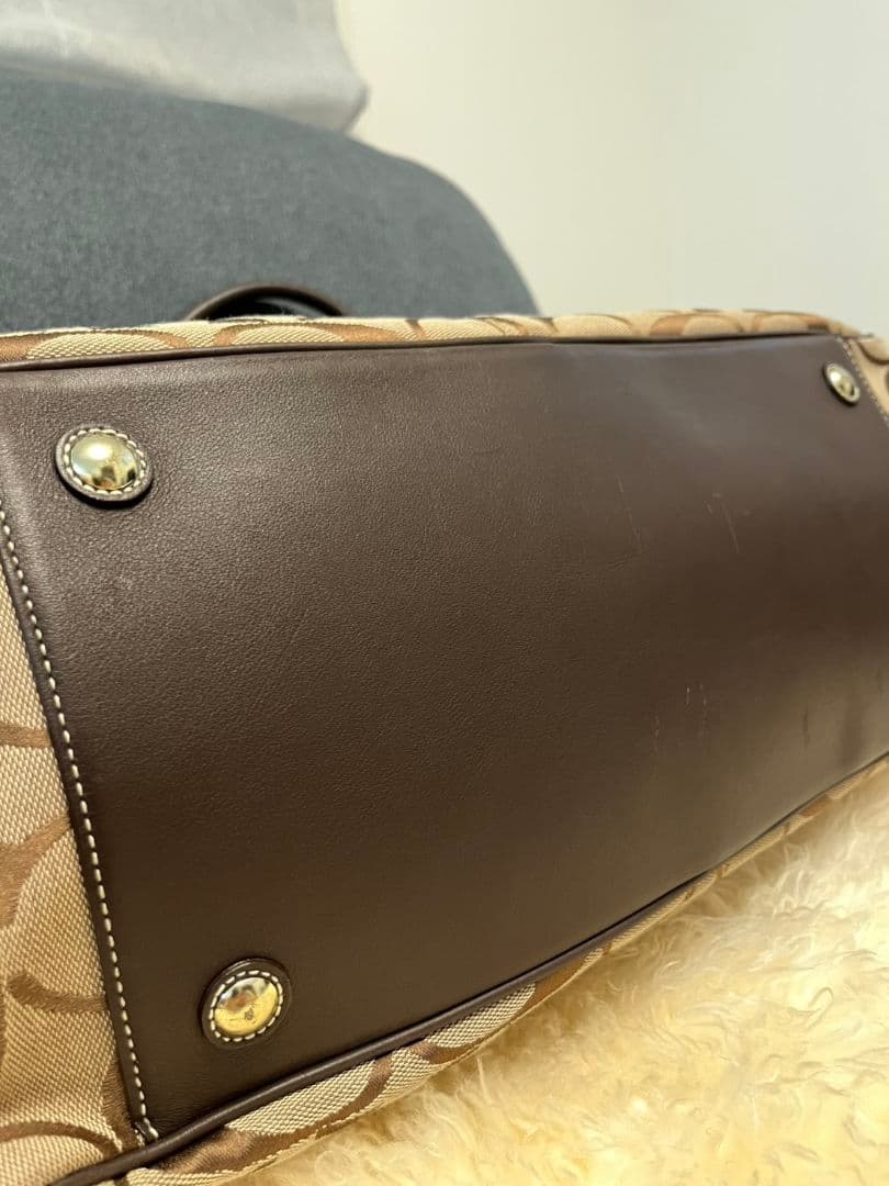 【美品】COACH ボストンバッグ ロゴ