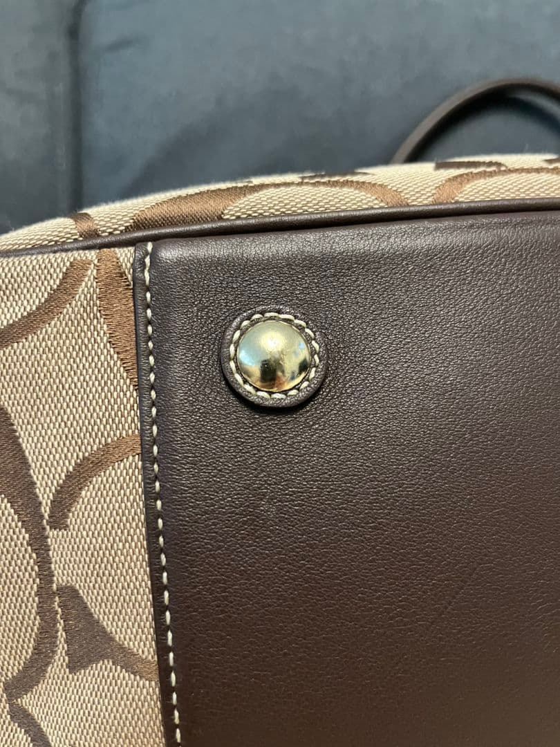 【美品】COACH ボストンバッグ ロゴ
