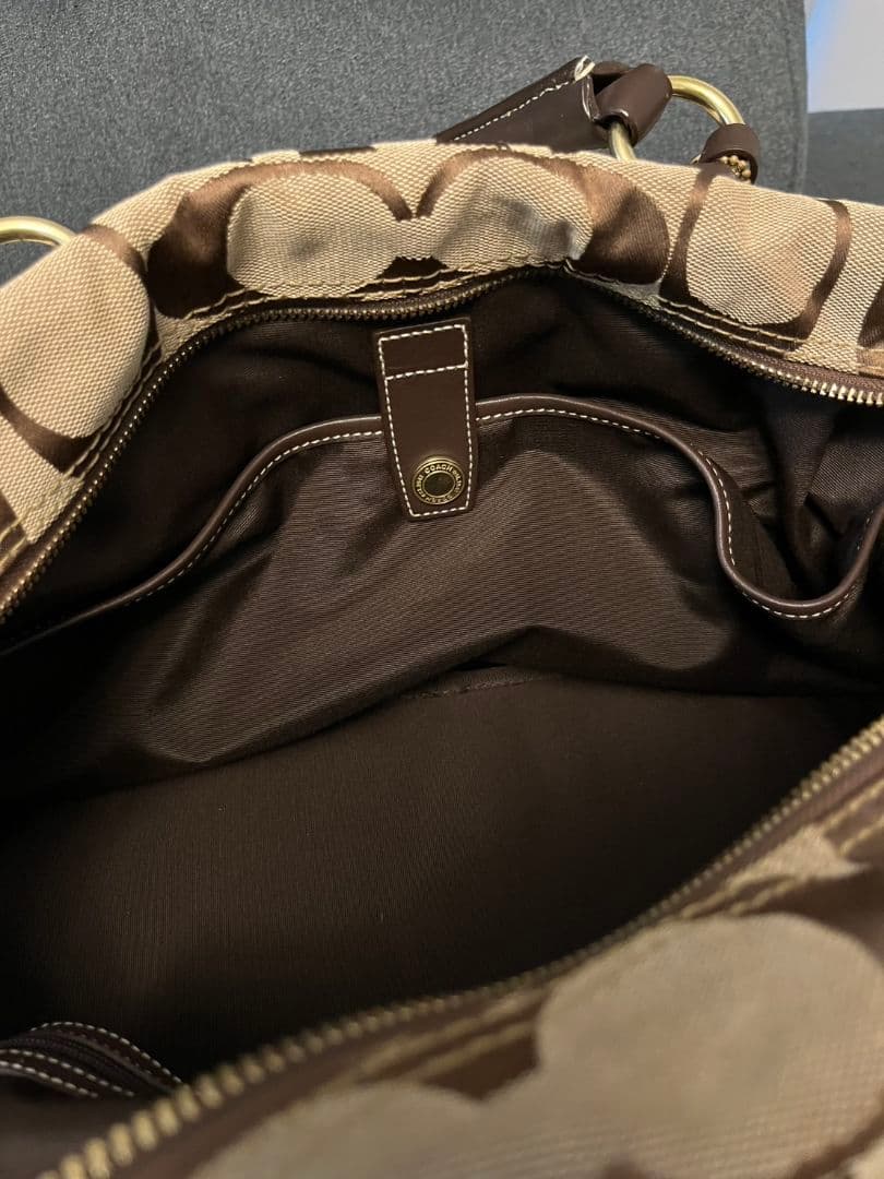 【美品】COACH ボストンバッグ ロゴ