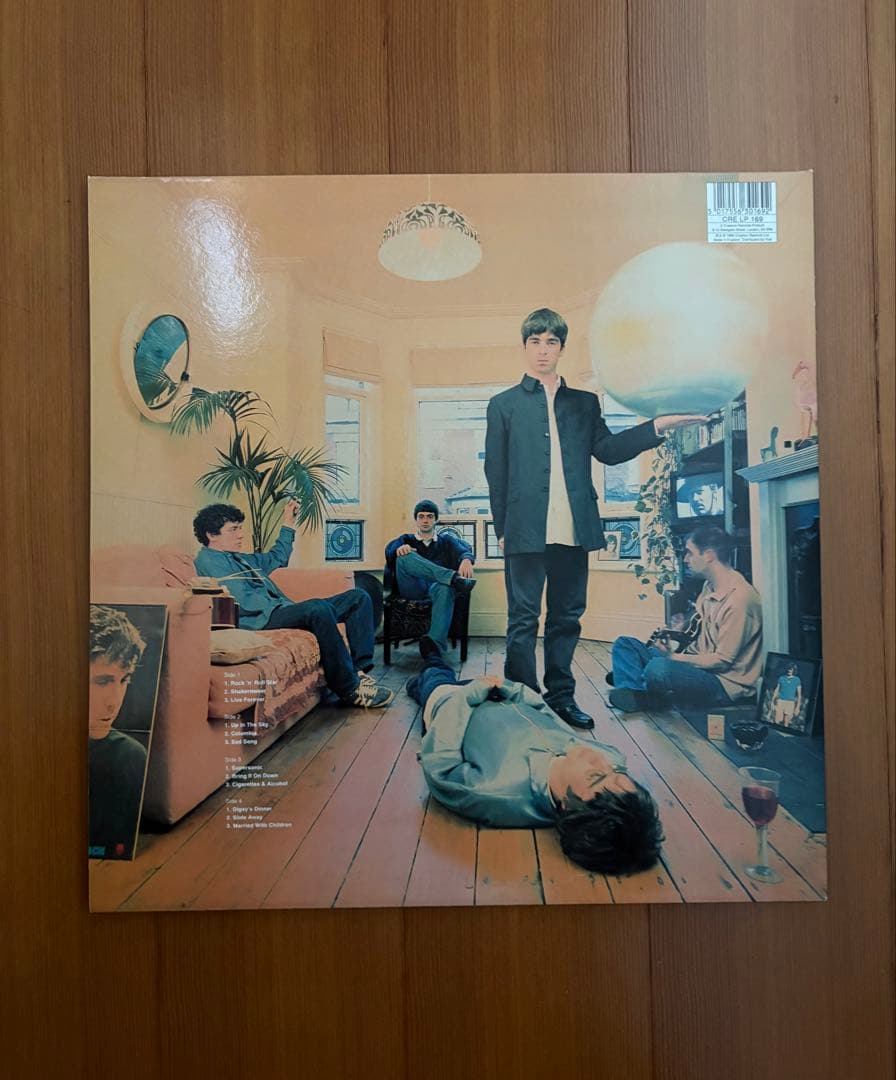 Oasis Definitely Maybe レコード UK盤　オリジナル