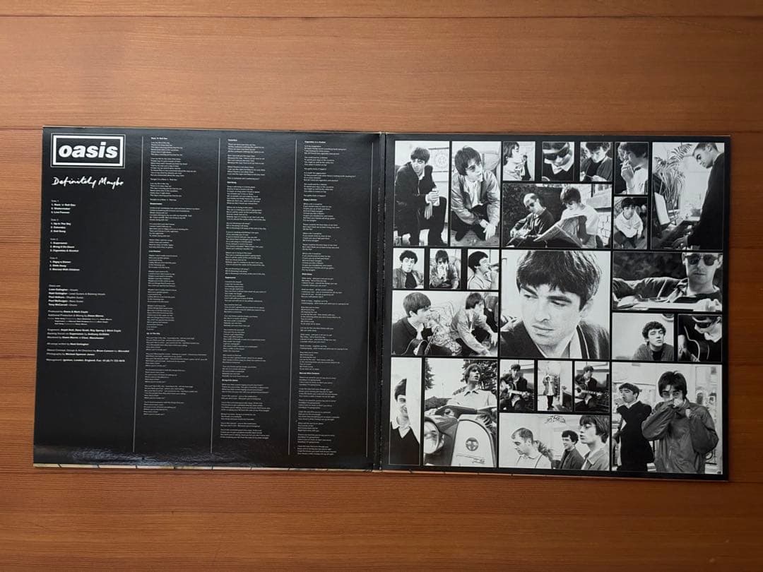 Oasis Definitely Maybe レコード UK盤　オリジナル