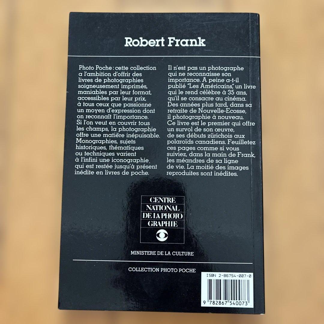 洋書 Robert Frank PHOTO POCHE 10