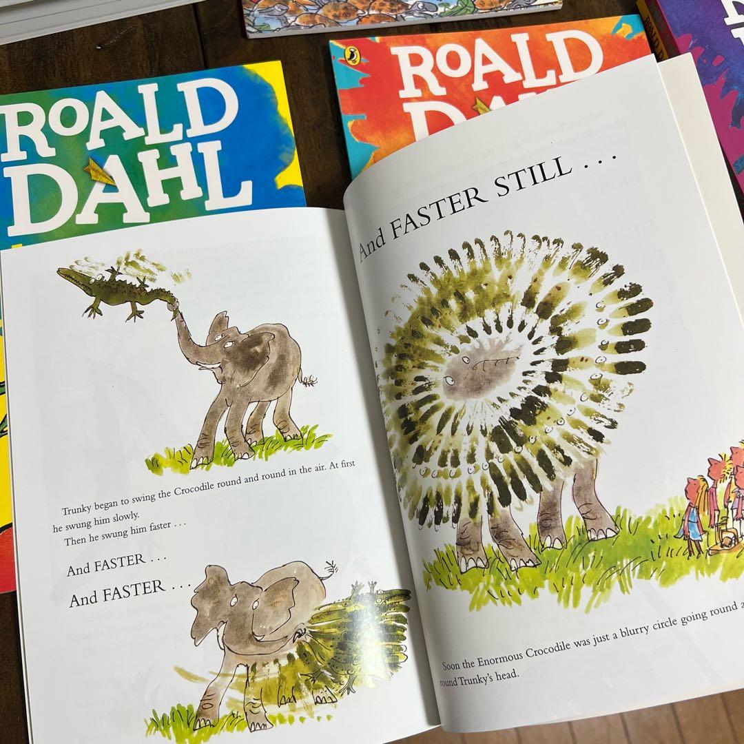 残り1点値下げ Roald Dahl 18冊 大きな英語絵本 カラー版