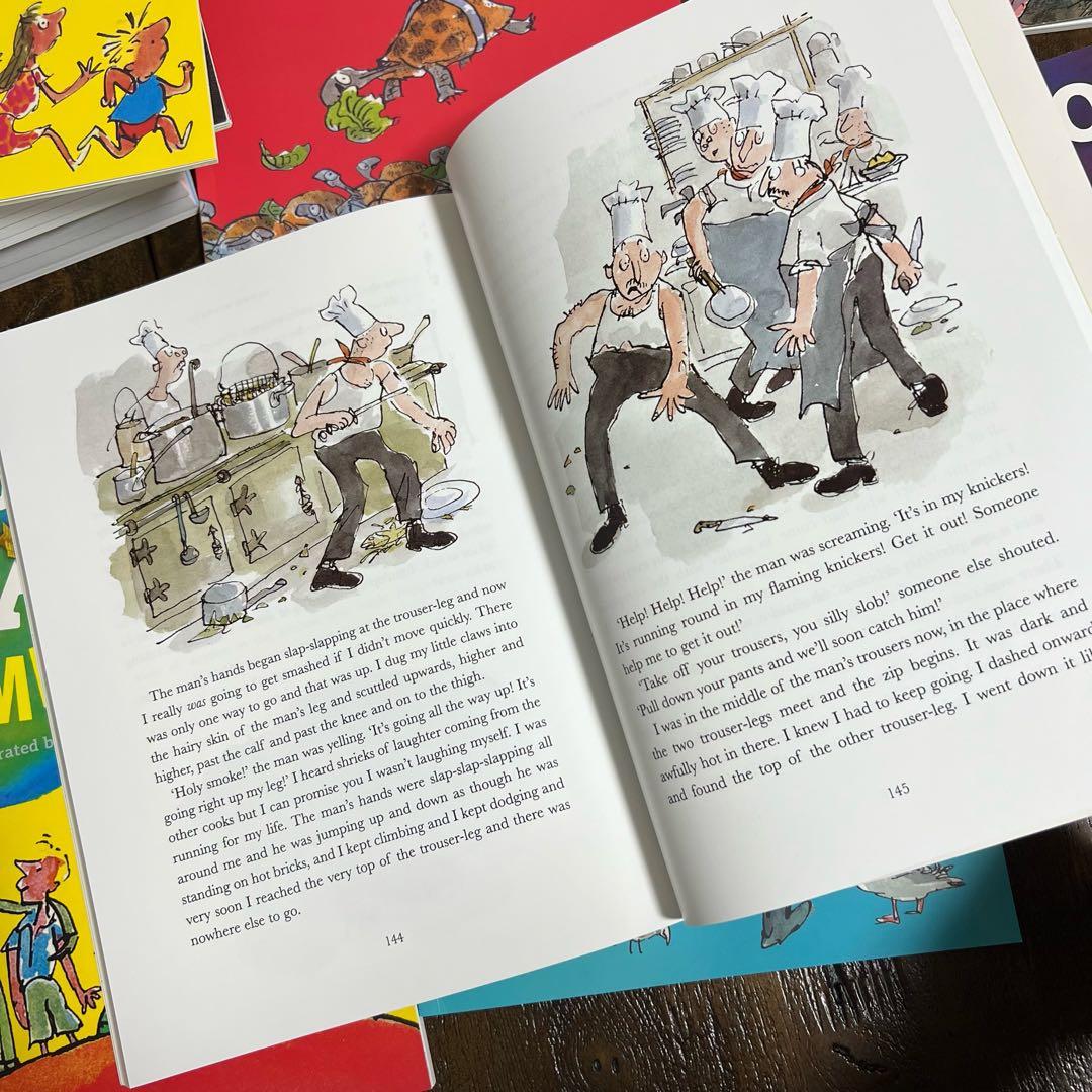 残り1点値下げ Roald Dahl 18冊 大きな英語絵本 カラー版