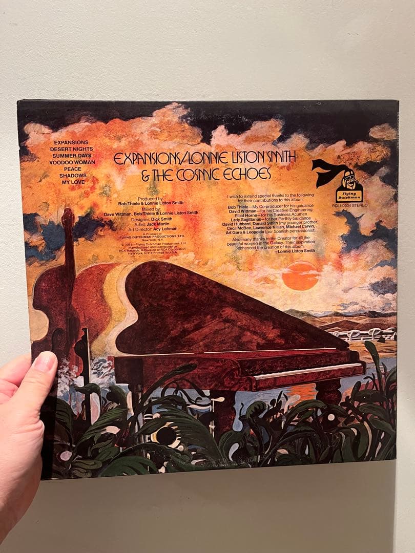 洋楽 Lonnie Liston Smith Expansions LP muro