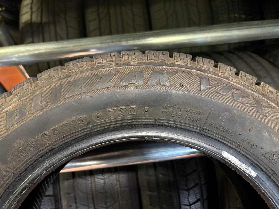G-28 ブリヂストン ブリザックVRX！155/65R13 73Q