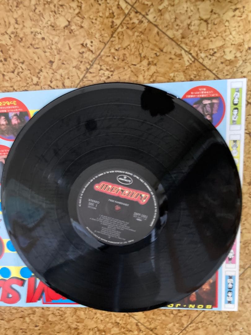BON JOVI 7800° Fahrenheit レコード