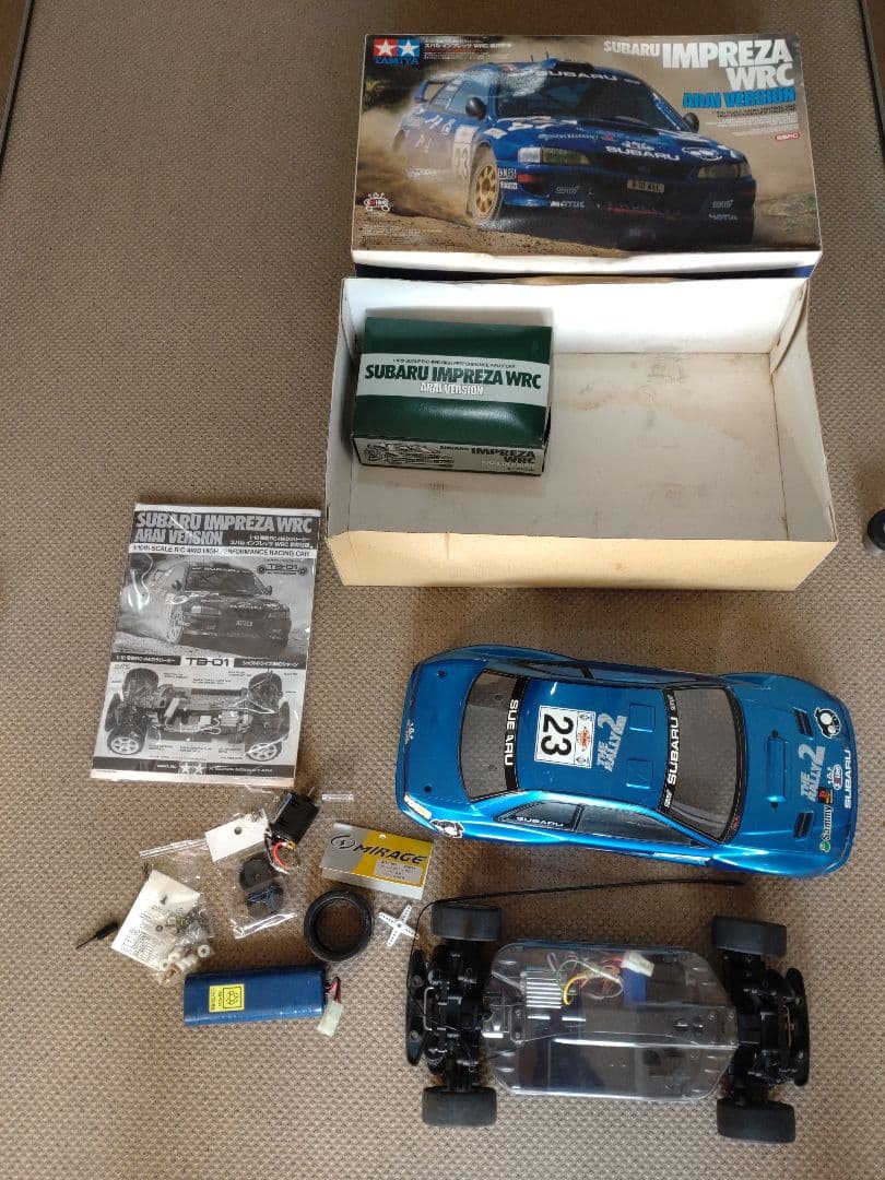 め*❢様 タミヤ RCカー スバルインプレッサWRC [ジャンク]