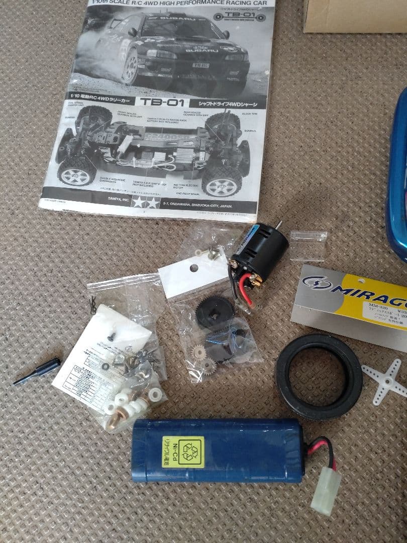 め*❢様 タミヤ RCカー スバルインプレッサWRC [ジャンク]