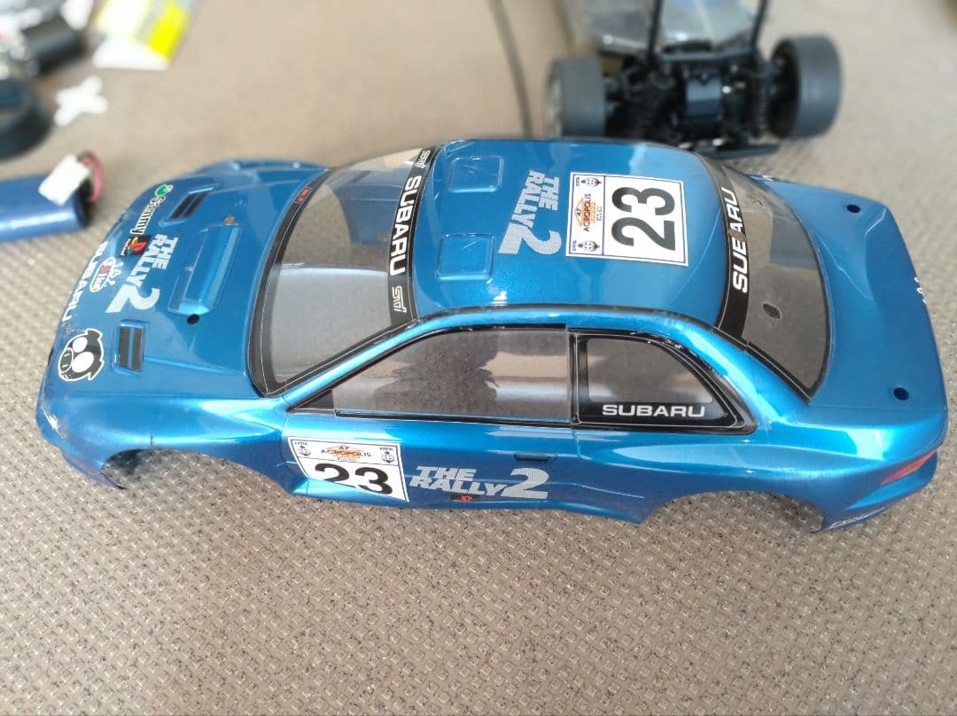 め*❢様 タミヤ RCカー スバルインプレッサWRC [ジャンク]