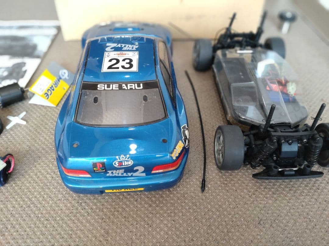 め*❢様 タミヤ RCカー スバルインプレッサWRC [ジャンク]