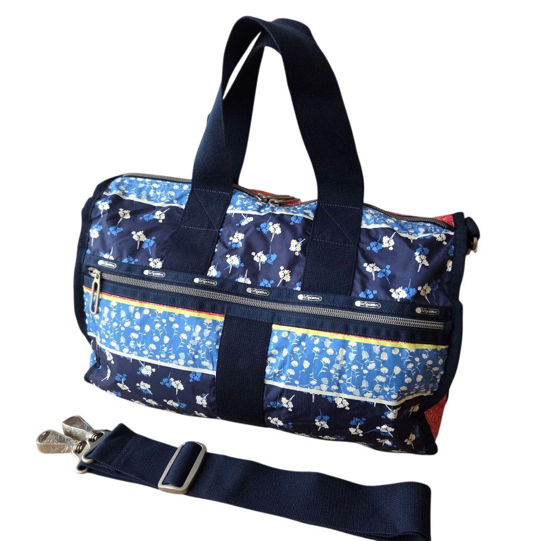 極レア　新品　レスポートサック ボストンバッグ ミディアムウィークエンダー　花柄