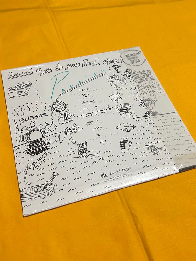 Yogee New Waves PARAISO リマスター盤アナログレコード