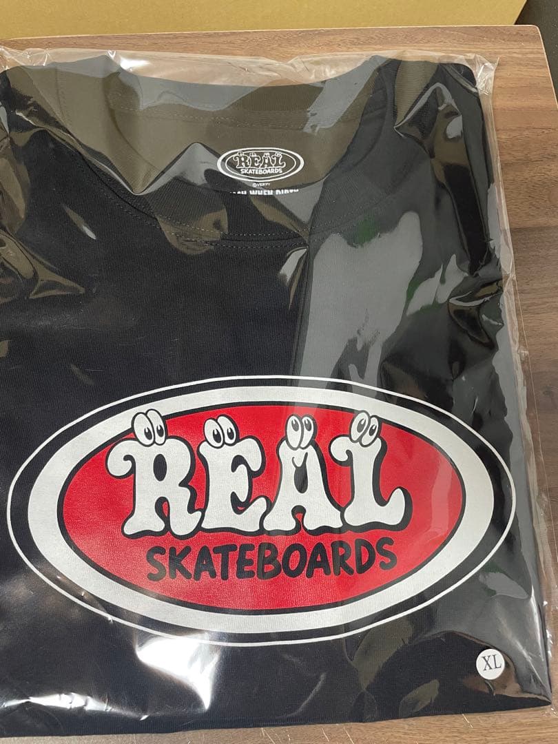 トップス VERDY x REAL SKATEBOARDS Tee BLACK XL