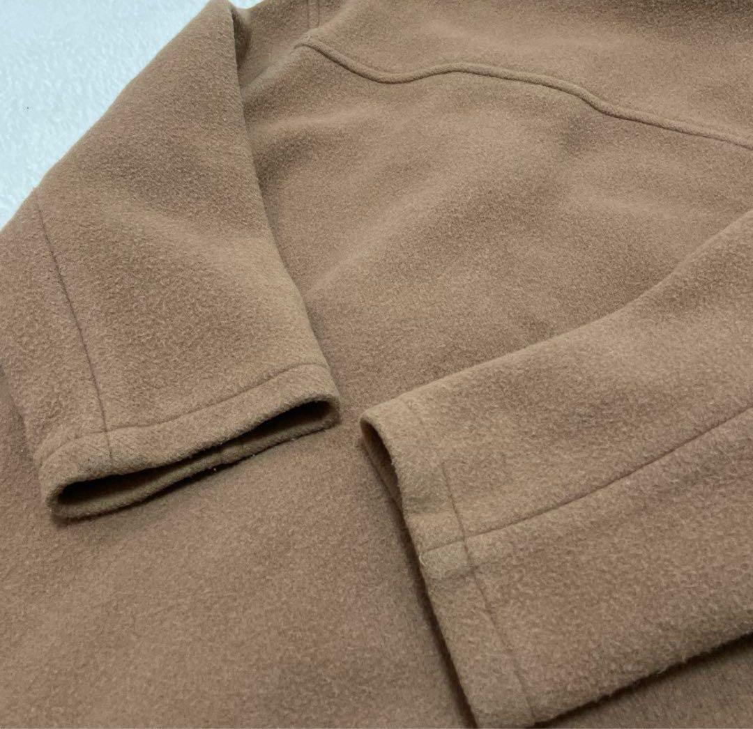 【美品】BURBERRY ノバチェック ダッフルコート 英国製 キャメル M