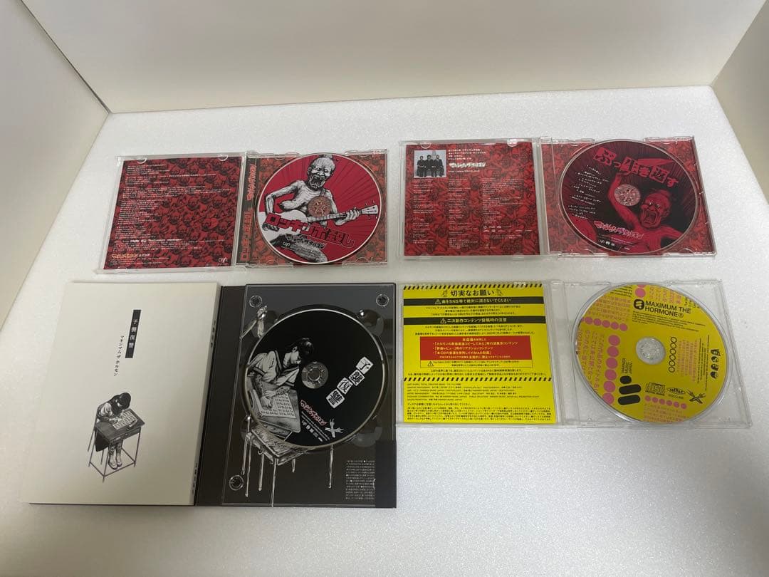 マキシマムザホルモン　Maximum The Hormone 6枚セット