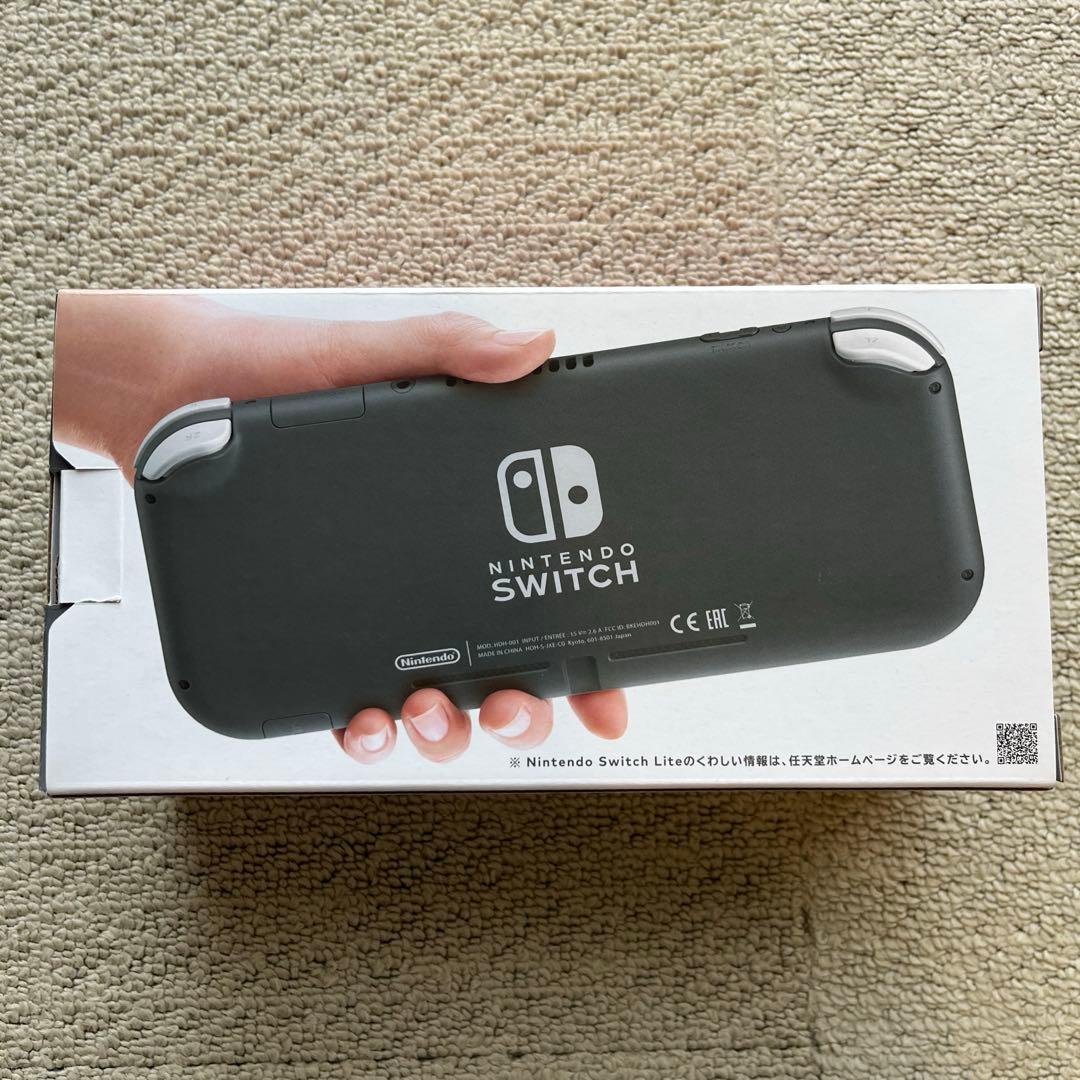 [新品,未使用,未開封]Nintendo Switch Lite グレー 本体