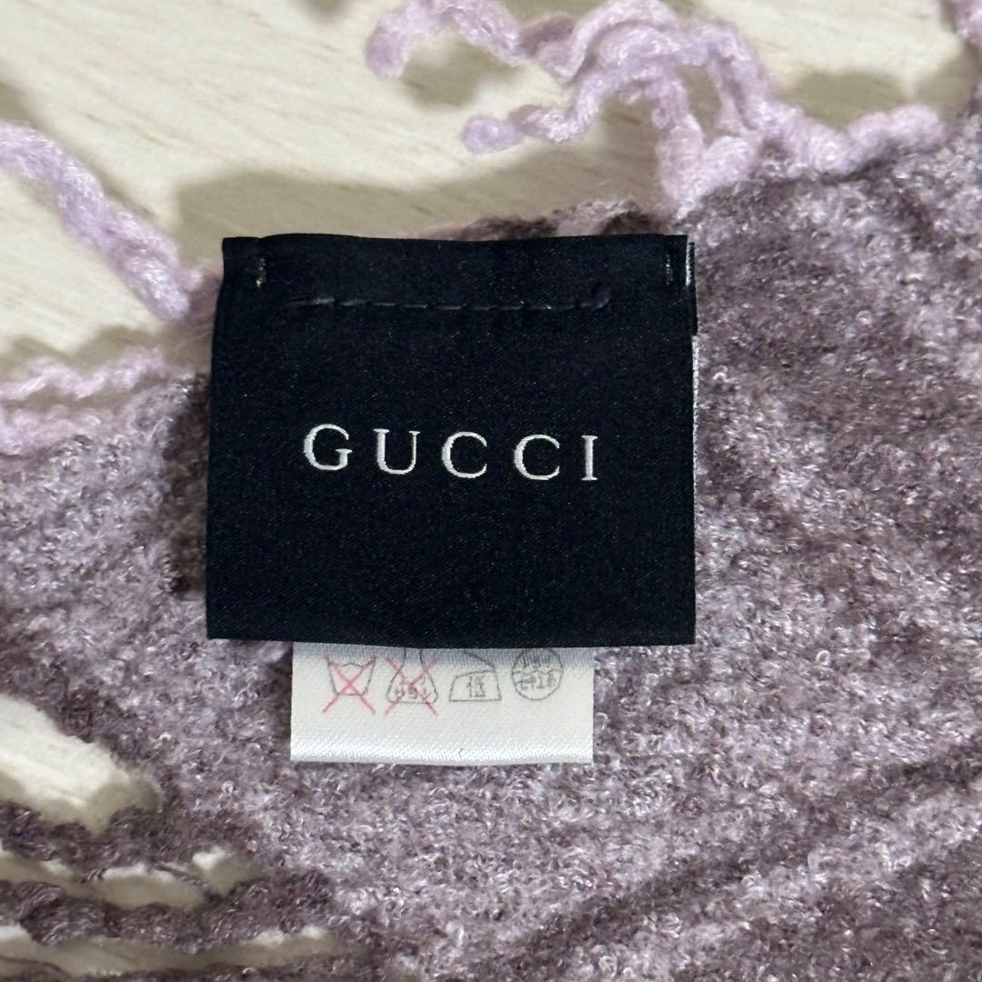 GUCCI グッチ イタリア製 ストール ショール マフラー GGロゴ