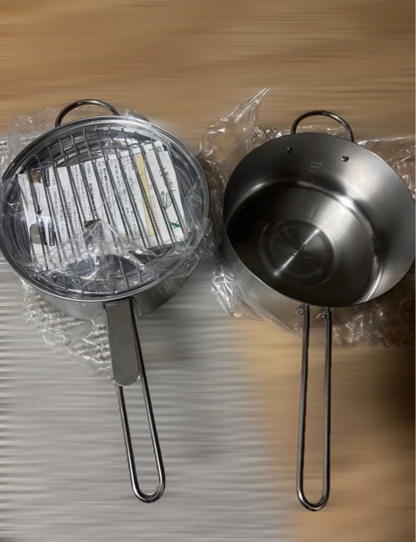 【栗原はるみ】IH対応ダブルフライヤー 20cm 未使用品